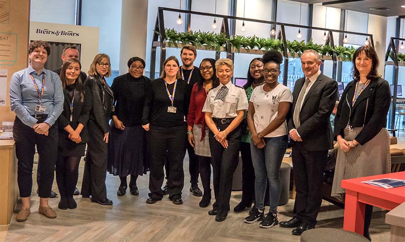 Group shot - LJMU LGBT History Month Event 2019