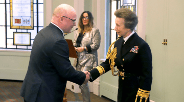 Dr Alan Bury recognised for twenty year contribution to maritime education